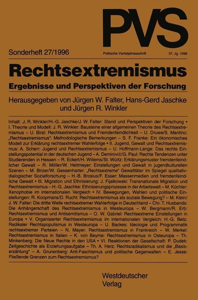 Produktbild: Rechtsextremismus