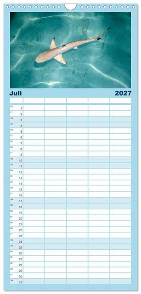Produktbild: Familienplaner 2027 - Malediven &ndash; Das Paradies im Indischen Ozean III mit 5 Spalten (Wandkalender, 21 x 45 cm) CALVENDO