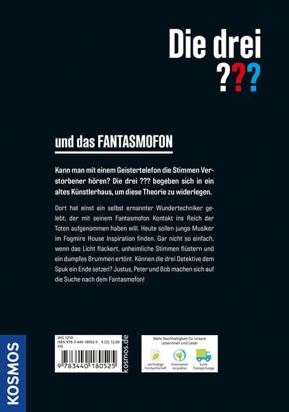 Produktbild: Die drei ??? und das Fantasmofon