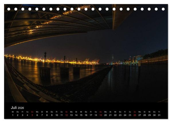 Produktbild: Mein Hamburg (Tischkalender 2026 DIN A5 quer), CALVENDO Monatskalender