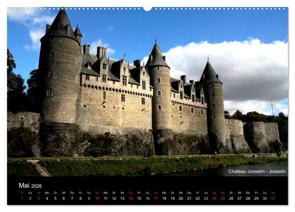 Produktbild: Bretagne - Zwischen Meer und Geschichte (hochwertiger Premium Wandkalender 2026 DIN A2 quer), Kunstdruck in Hochglanz