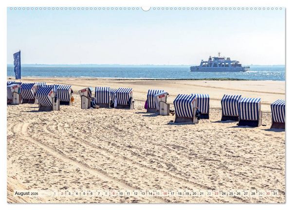 Produktbild: NORDERNEY Bezaubernde Nordseeinsel (hochwertiger Premium Wandkalender 2026 DIN A2 quer), Kunstdruck in Hochglanz