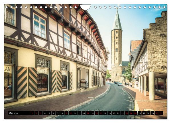 Produktbild: Weltkulturerbe Goslar (Wandkalender 2026 DIN A4 quer), CALVENDO Monatskalender