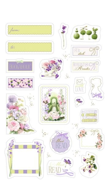 Produktbild: Stickerbogen mit 100 Stickern
