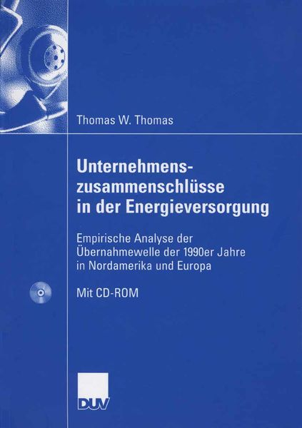 Produktbild: Unternehmenszusammenschl&uuml;sse in der Energieversorgung