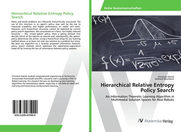 Produktbild: Hierarchical Relative Entropy Policy Search