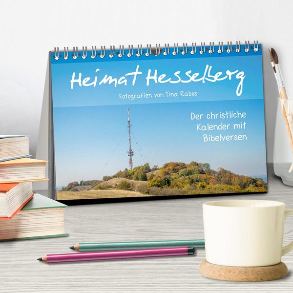 Produktbild: Heimat Hesselberg (Tischkalender 2026 DIN A5 quer), CALVENDO Monatskalender