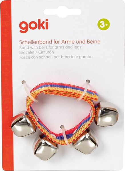 Produktbild: Schellenband f&uuml;r Arme und Beine mit 4 Glocken