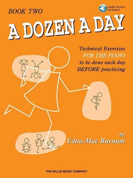 Produktbild: A Dozen a Day Book 2 - Book/Online Audio