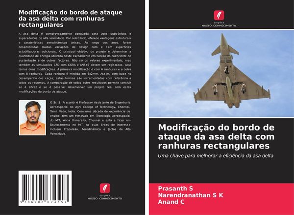 Produktbild: Modifica&ccedil;&atilde;o do bordo de ataque da asa delta com ranhuras rectangulares