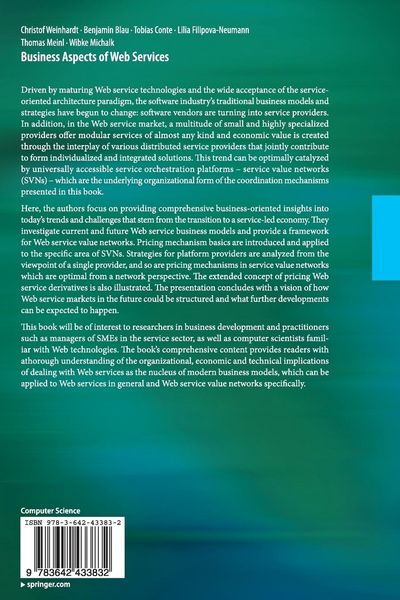 Produktbild: Business Aspects of Web Services