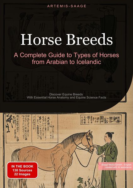 Produktbild: Horse Breeds: A Complete Guide to Types of Horses from Arabian to Icelandic