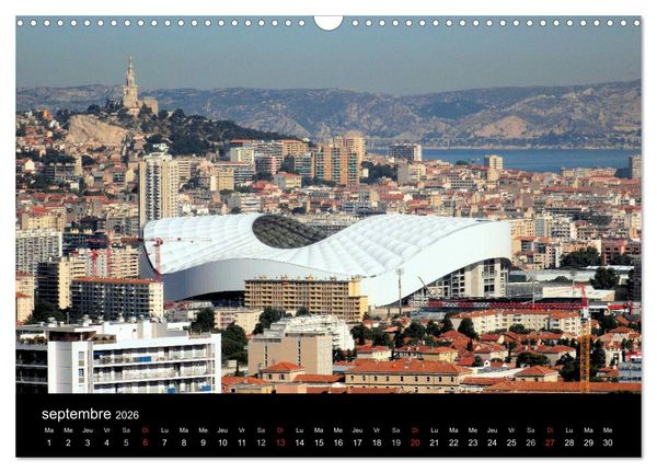 Produktbild: MARSEILLE (Calendrier mural 2026 DIN A3 vertical), CALVENDO calendrier mensuel