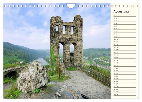Produktbild: Entlang der Mosel (Wandkalender 2026 DIN A4 quer), CALVENDO Monatskalender