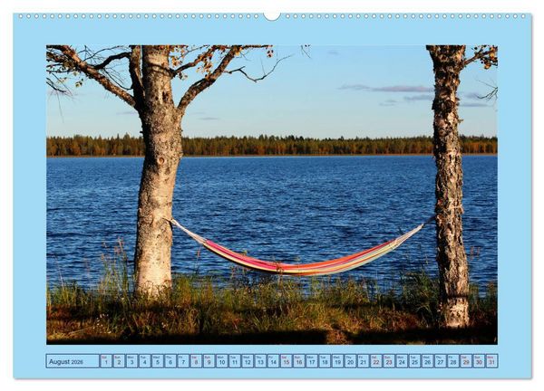Produktbild: Fascinating Finland (High Quality Premium Wall Calendar 2026 DIN A2 landscape),CALVENDO 12 Month Wall Calendar