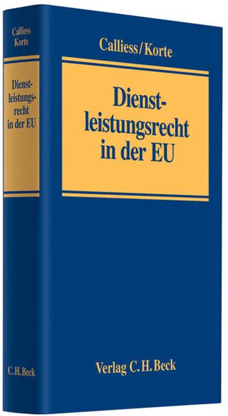 Produktbild: Dienstleistungsrecht in der EU