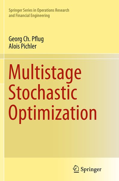 Produktbild: Multistage Stochastic Optimization