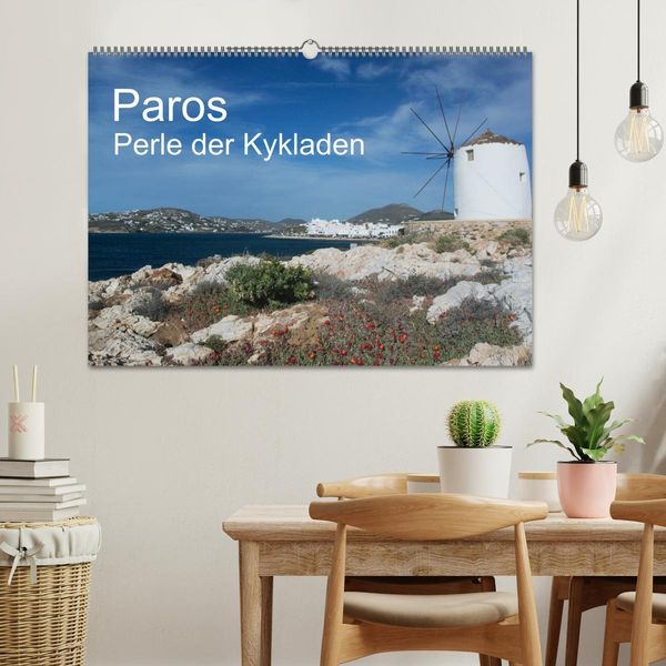 Produktbild: Paros, Perle der Kykladen (Wandkalender 2026 DIN A2 quer), CALVENDO Monatskalender
