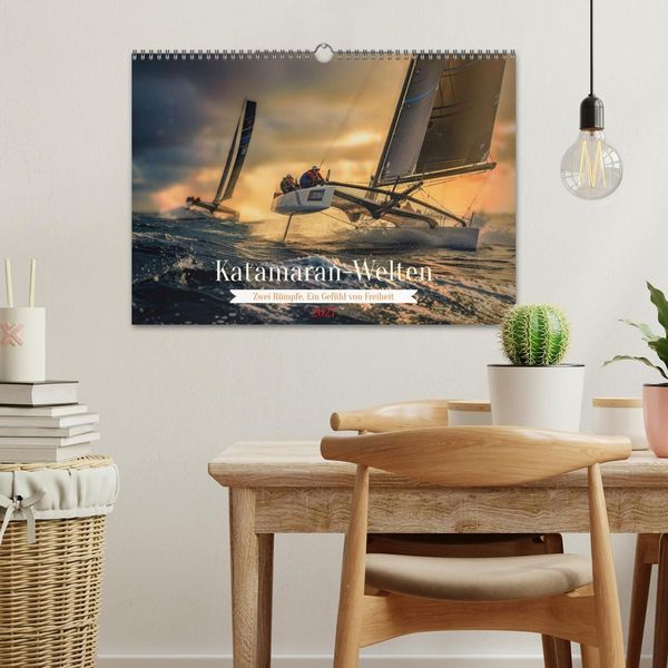 Produktbild: Katamaran-Welten (Wandkalender 2027 DIN A3 quer), CALVENDO Monatskalender