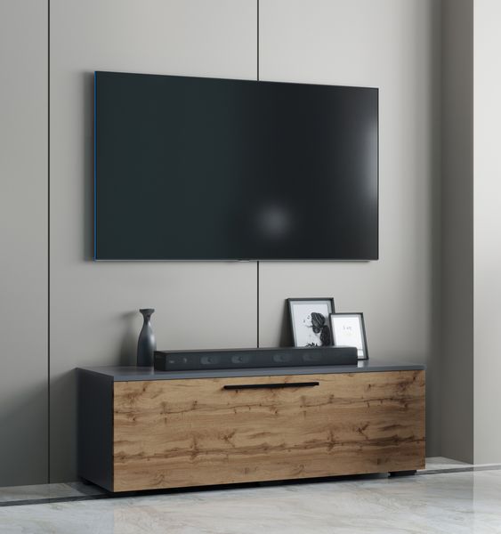 Produktbild: Holz TV Lowboard M&ouml;bel Fernsehschrank Arila M