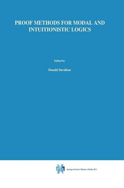 Produktbild: Proof Methods for Modal and Intuitionistic Logics
