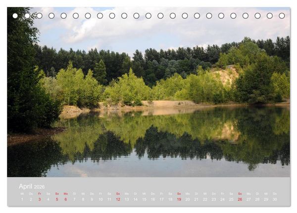 Produktbild: Das Bergische Land - wundersch&ouml;n (Tischkalender 2026 DIN A5 quer), CALVENDO Monatskalender