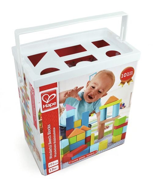 Produktbild: Hape - Wunderbare Holzbausteine - 101 Teile