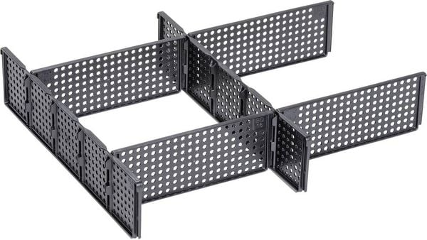 Produktbild: Allit EuroPlus Divider K44 Trennw&auml;nde f&uuml;r Schubladen-Magazin (B x H x T) 320 x 40 x 150 mm Inhalt 1 St.