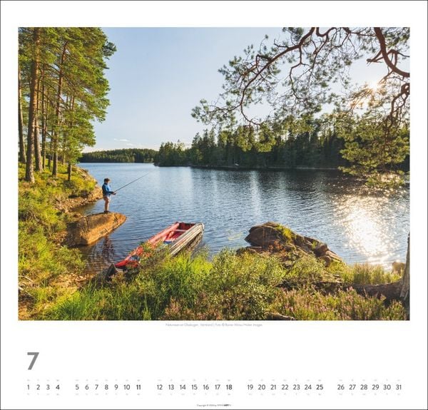 Produktbild: Schweden Kalender 2027 - Licht und Wasser