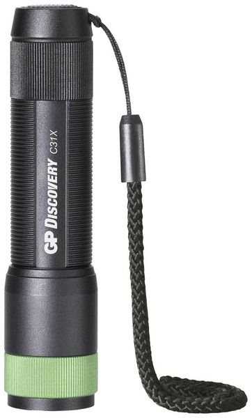 Produktbild: GP Discovery GPDISFLC31XBK479 LED Taschenlampe batteriebetrieben 100lm 7h 64g