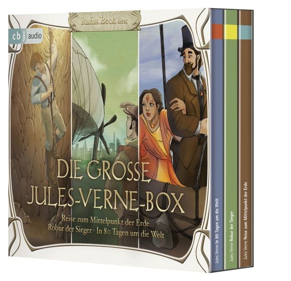 Produktbild: Die gro&szlig;e Jules-Verne-Box