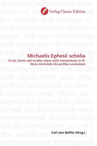 Produktbild: Michaelis Ephesii scholia