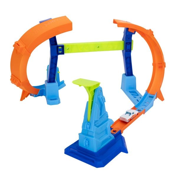 Produktbild: Hot Wheels Stunt Tracks - Corkscrew Jump Champion