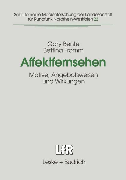 Produktbild: Affektfernsehen
