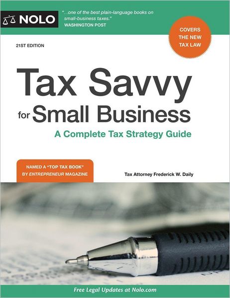 Produktbild: Tax Savvy For Small Business T