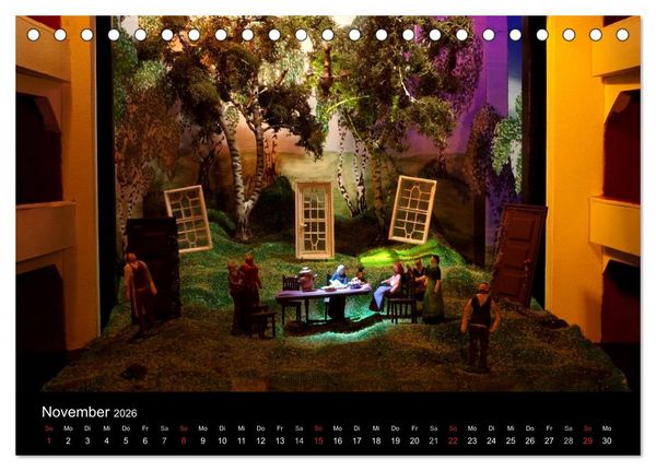 Produktbild: FASZINIERENDE THEATERR&Auml;UME (Tischkalender 2026 DIN A5 quer), CALVENDO Monatskalender