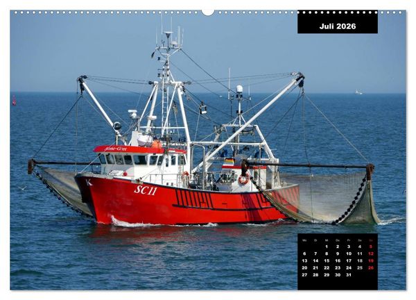 Produktbild: Bitte ein Schiff! (hochwertiger Premium Wandkalender 2026 DIN A2 quer), Kunstdruck in Hochglanz