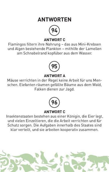 Produktbild: Das gro&szlig;e Tier-Quiz I ab 10 Jahren