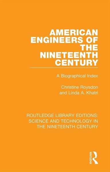 Produktbild: American Engineers of the Nineteenth Century
