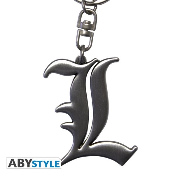 Produktbild: DEATH NOTE - Keychain 3D L Symbol