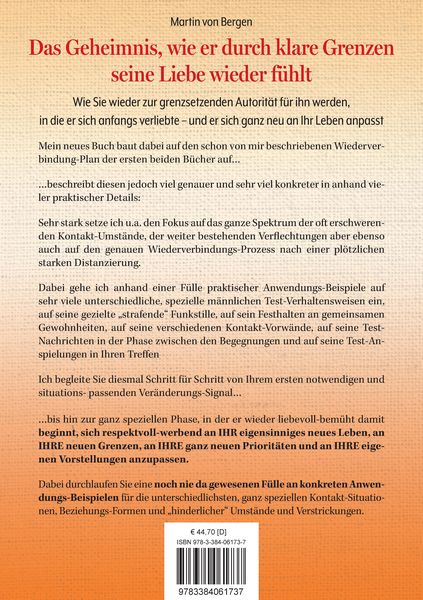 Produktbild: Das Geheimnis, wie er durch klare Grenzen seine Liebe wieder f&uuml;hlt
