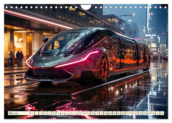 Produktbild: Busse Fantasien (Wandkalender 2026 DIN A4 quer), CALVENDO Monatskalender