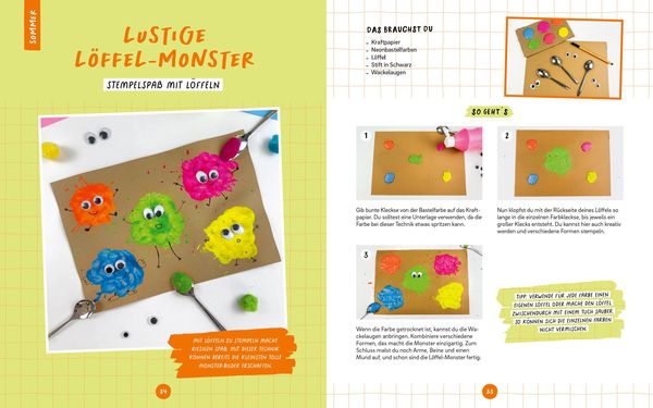 Produktbild: Mein NEON-Bastelbuch &ndash; von Bastel- und DIY-Bloggerin Mavalina