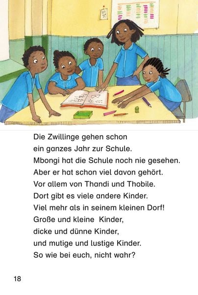 Produktbild: Duden Leseprofi &ndash; Mbongis Weg zur Schule. Eine Geschichte aus Afrika, 2. Klasse