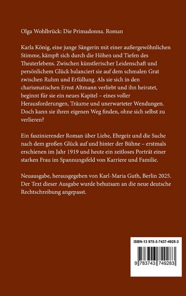 Produktbild: Die Primadonna