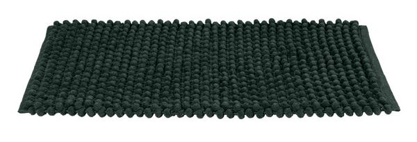 Produktbild: Badteppich Mod. Solivo, dunkelgrün, Polyester/Baumwolle, 50x80 cm, rutschhemmend und