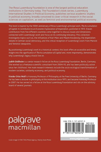 Produktbild: Rosa Luxemburg: A Permanent Challenge for Political Economy
