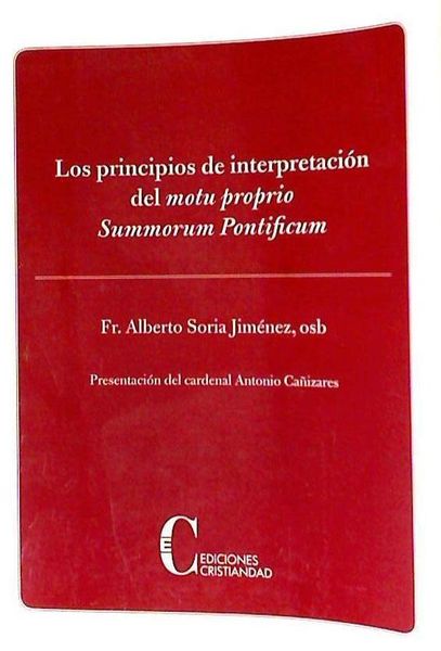 Produktbild: Los Principios de interpretaci&oacute;n del motu proprio Summorum Pontificum