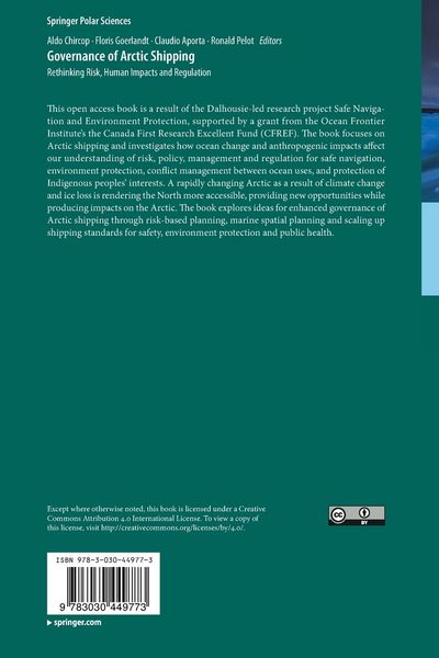 Produktbild: Governance of Arctic Shipping