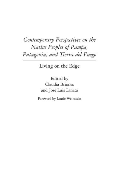 Produktbild: Contemporary Perspectives on the Native Peoples of Pampa, Patagonia, and Tierra del Fuego